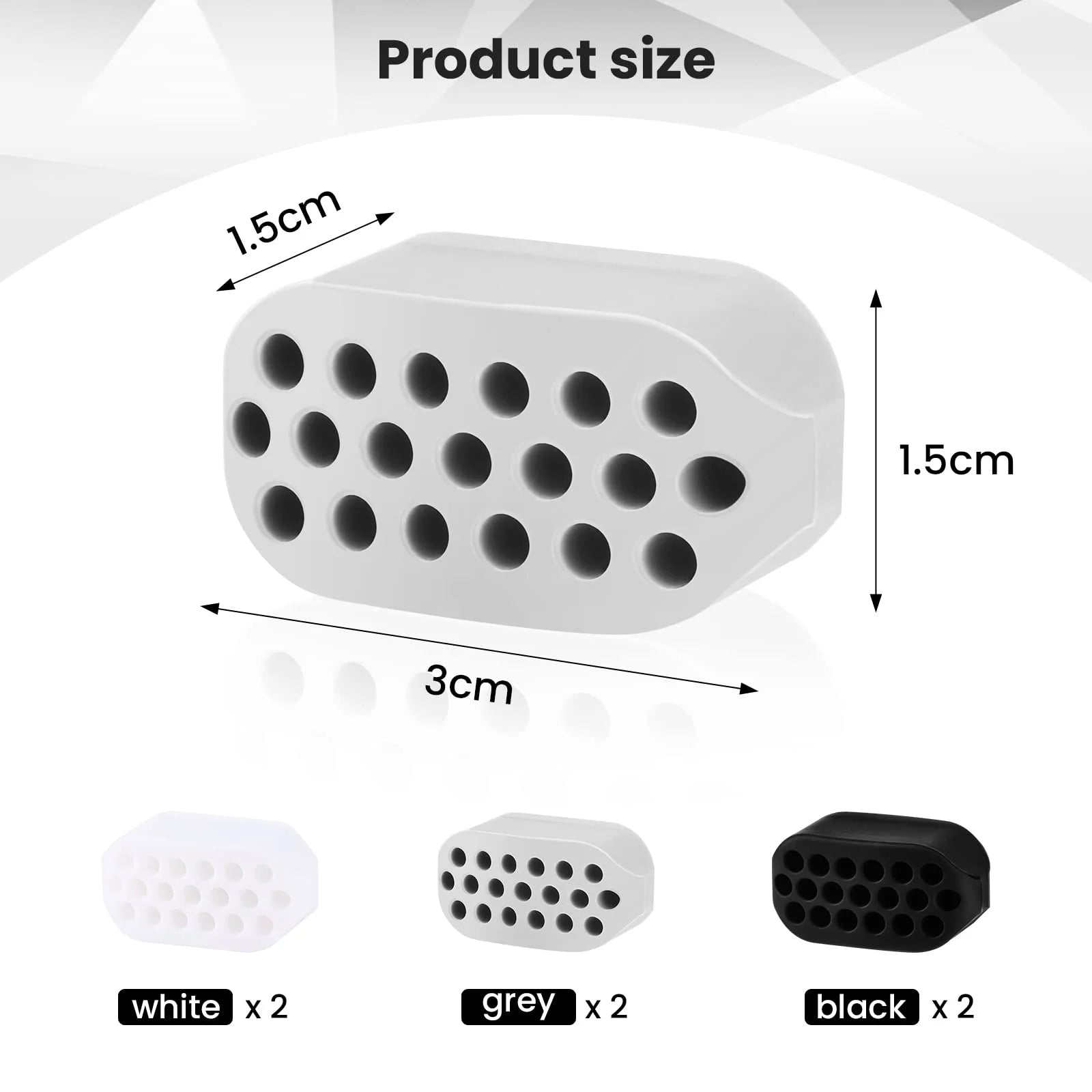 Jawline Exerciser for Men Women,6 Pcs Sports Jaw Exerciser  Face Exerciser Jaw Toner Mewing Jaw Exerciser Jaw Chisel Exerciser