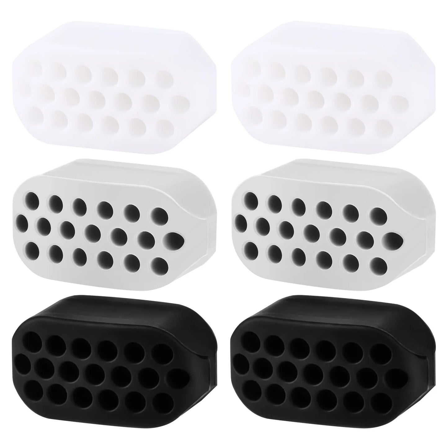Jawline Exerciser for Men Women,6 Pcs Sports Jaw Exerciser  Face Exerciser Jaw Toner Mewing Jaw Exerciser Jaw Chisel Exerciser