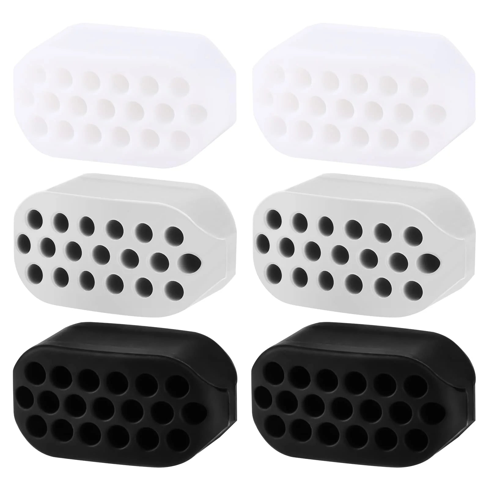 Jawline Exerciser for Men Women,6 Pcs Sports Jaw Exerciser  Face Exerciser Jaw Toner Mewing Jaw Exerciser Jaw Chisel Exerciser