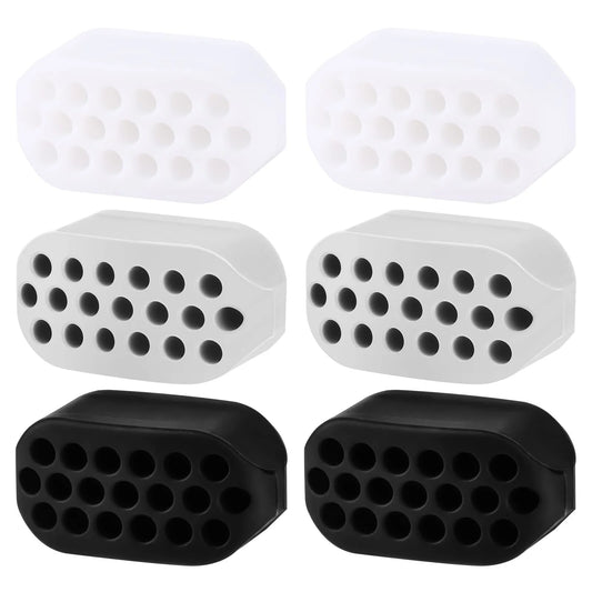 Jawline Exerciser for Men Women,6 Pcs Sports Jaw Exerciser  Face Exerciser Jaw Toner Mewing Jaw Exerciser Jaw Chisel Exerciser