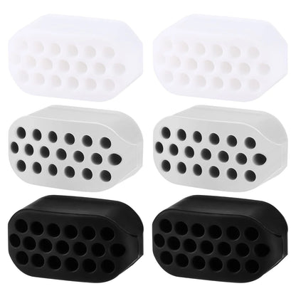 Jawline Exerciser for Men Women,6 Pcs Sports Jaw Exerciser  Face Exerciser Jaw Toner Mewing Jaw Exerciser Jaw Chisel Exerciser